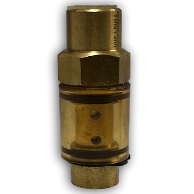 Valve anti-retour pour retour d'huile du séparateur. Orifice 1,0 mm