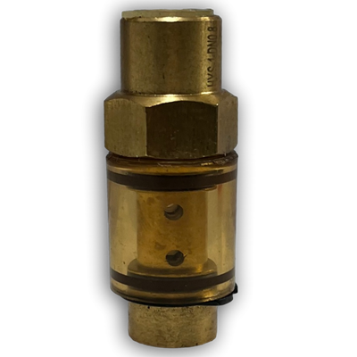 Valve anti-retour pour retour d'huile du séparateur. Orifice 2,0 mm